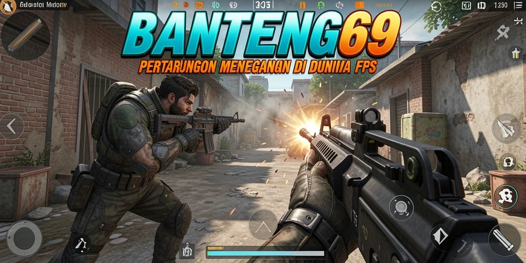 Tampilan gameplay BANTENG69 yang intens dan menegangkan.