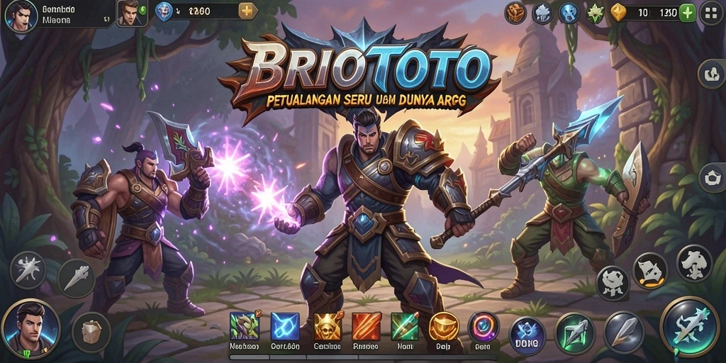 Gameplay ARPG yang mendebarkan di BRIOTOTO dengan aksi dan petualangan.