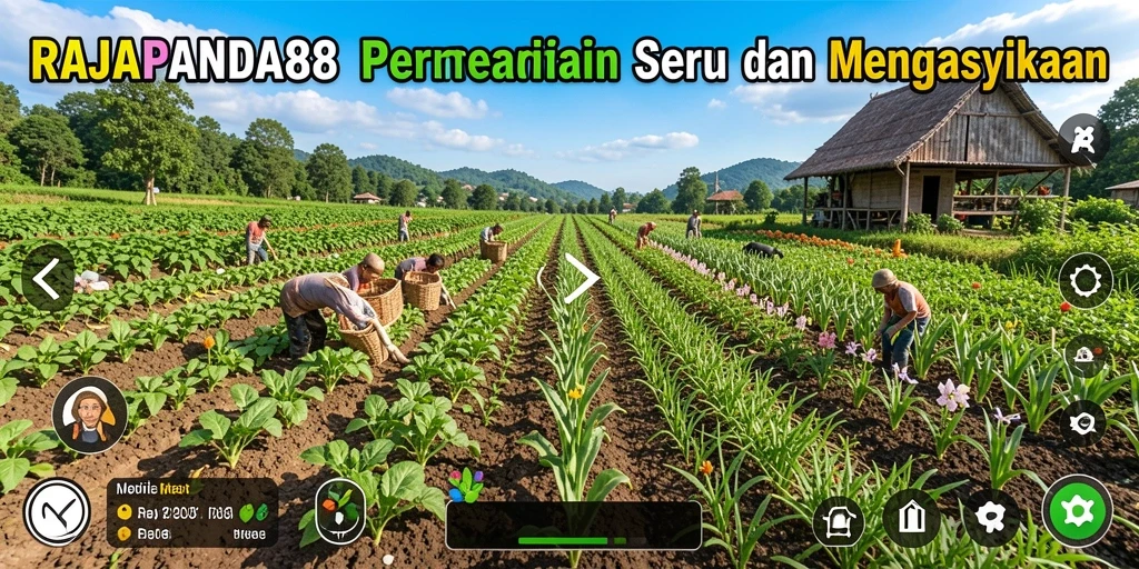 Tampilan menakjubkan dari gameplay RAJAPANDA88 yang penuh warna.
