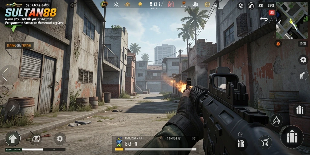 Tampilan gameplay intens di SULTAN88 dengan pertarungan seru.